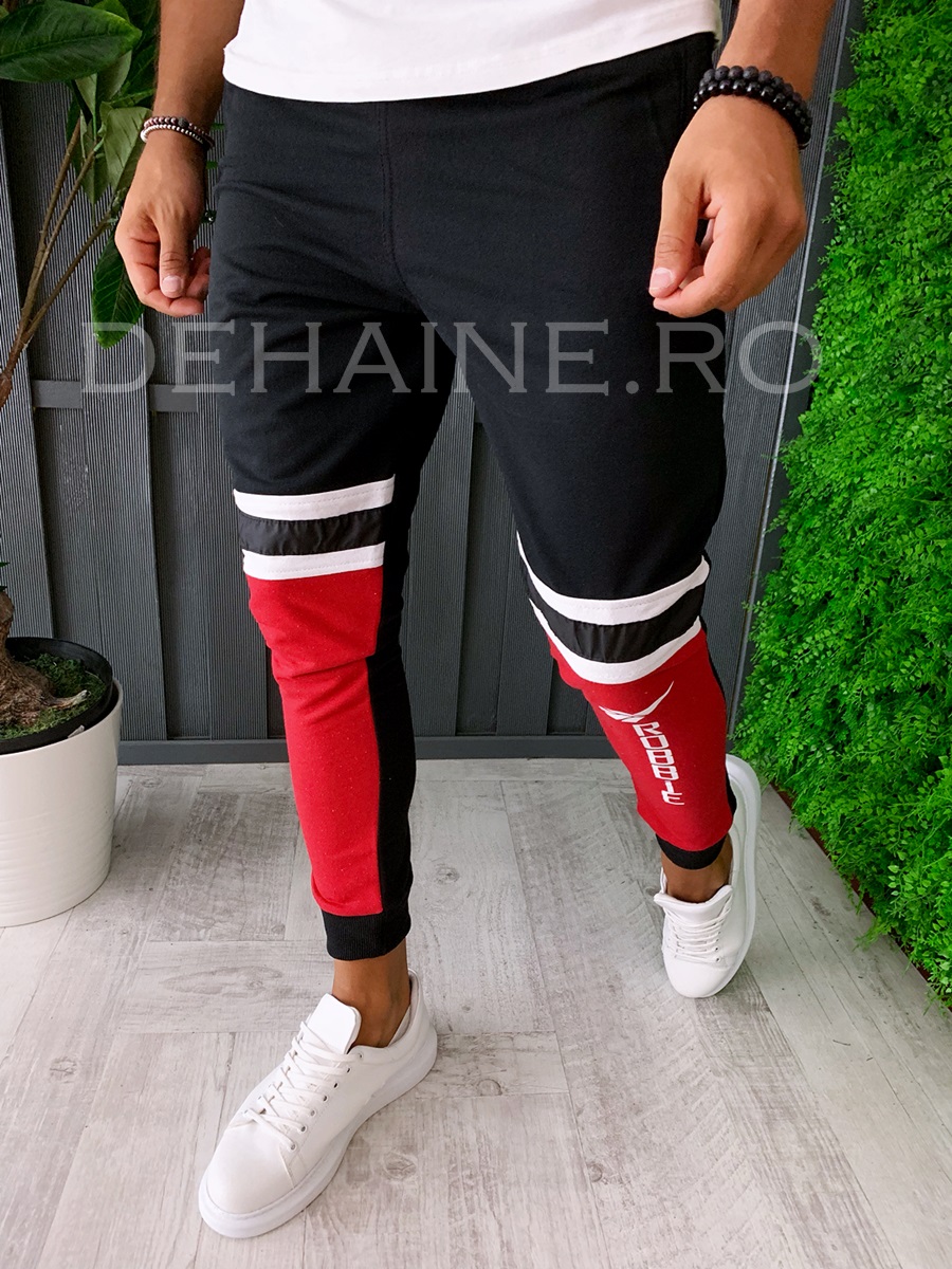 Pantaloni de trening conici A6016 O3-1